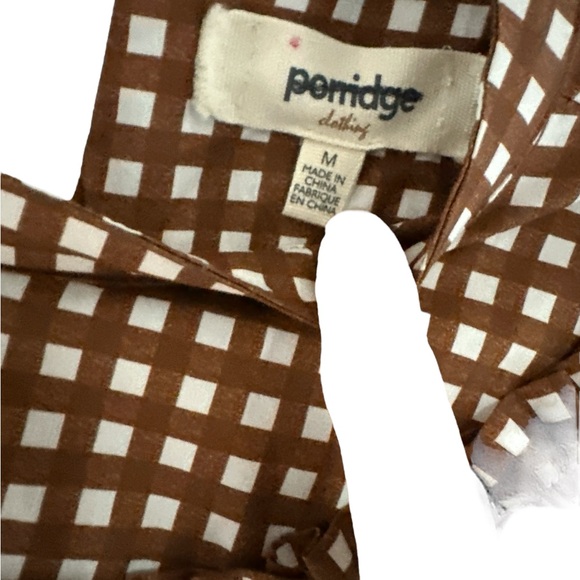 Porridge Penny Gingham Mini Dress - Picture 3 of 7